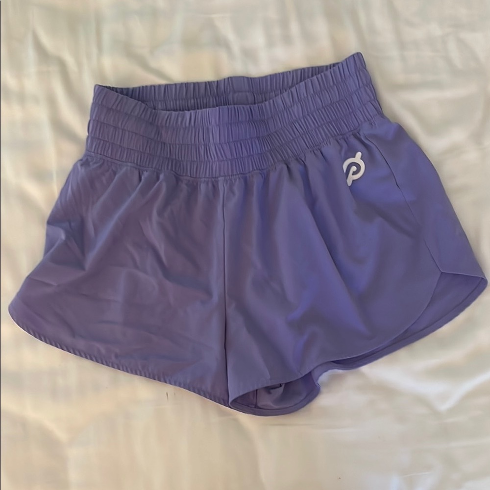 Peloton Purple Athletic Shorts